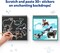 Scratch Art Book for Kids – Animals, 30+ Scratch Stickers, DIY Craft Kit for Boys & Girls Ages 3–8, Travel-Friendly Stocking Stuffer & Christmas Gift (Multicolor)